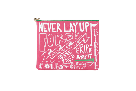 #4 Allison Words Golf Pouch