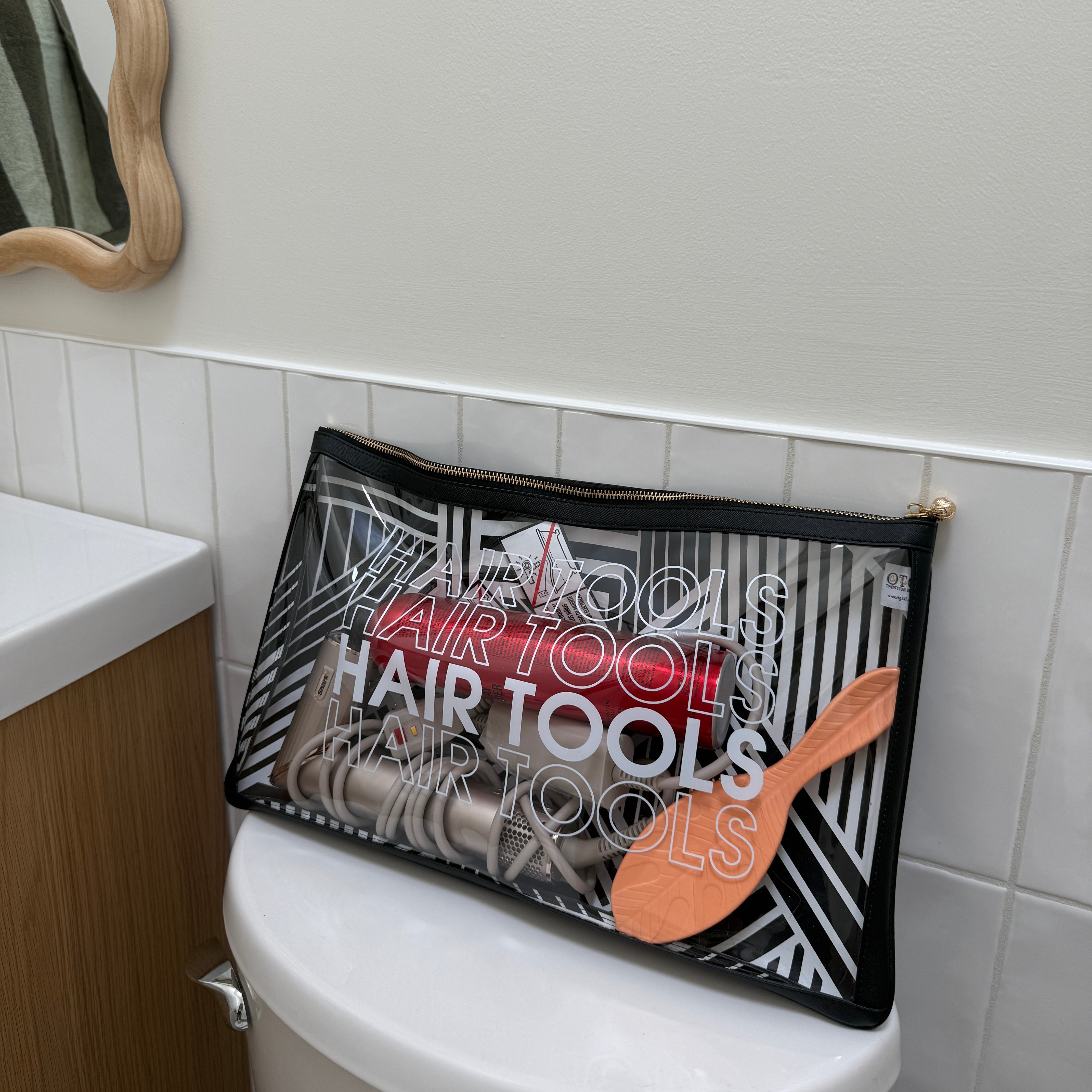 #10 Nudie Black Hair Tools Pouch