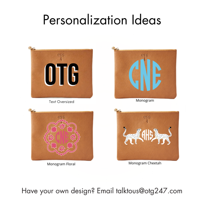 #4 Tan Zen Eye Pouch – personalized image