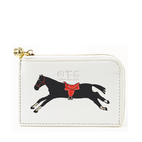 Card Case Horse White