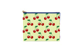 #4 Alyssa Cherries Green Pouch