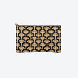 #5 Devon Tee Flower Black Clutch