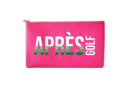 #5 Hot Pink Apres Golf Clutch