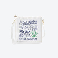 #6 Double Nudie White Masters Crossbody