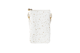 #1 Nicole Dot Gold Crossbody Wristlet