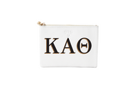 #2 White Theta Pouch