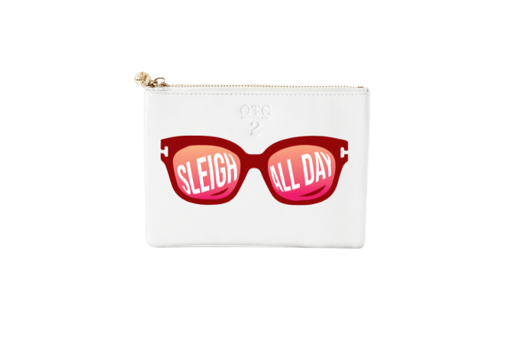 #2 White Sleigh Pouch