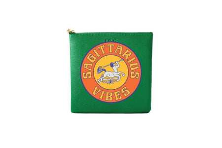 #3 Green Sagittarius Pouch