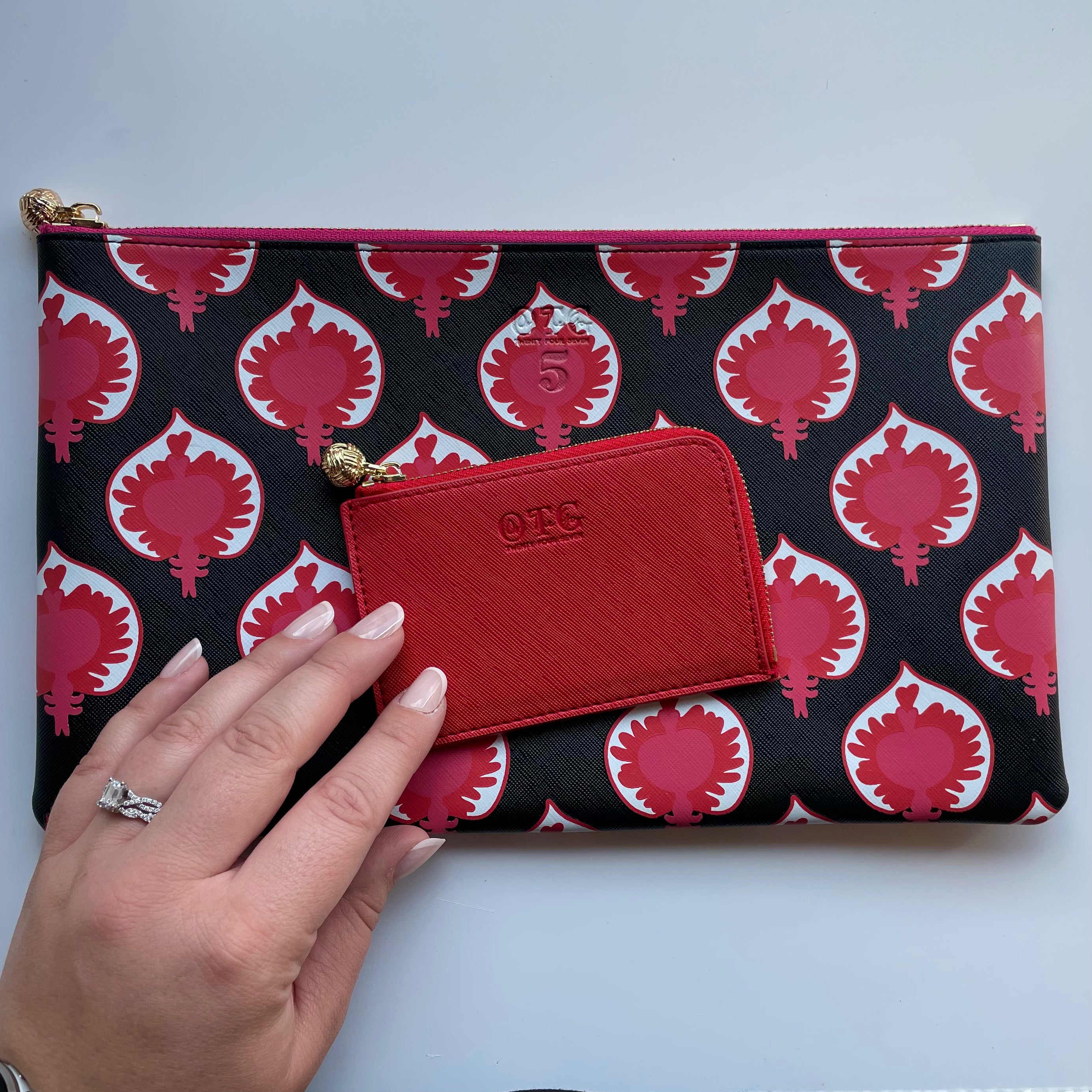#5 Karolina Fan Clutch