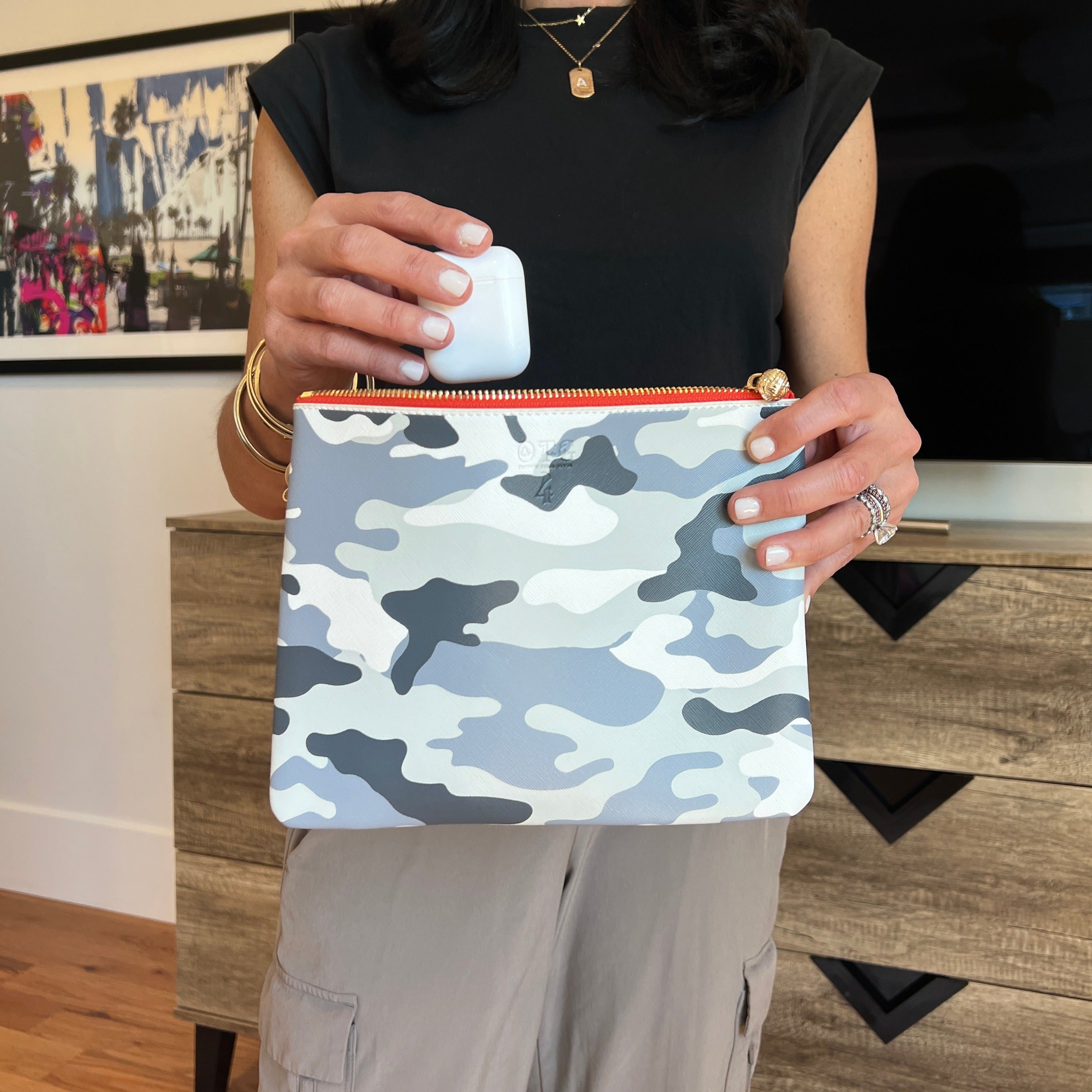 #4 Abby Camo Pouch