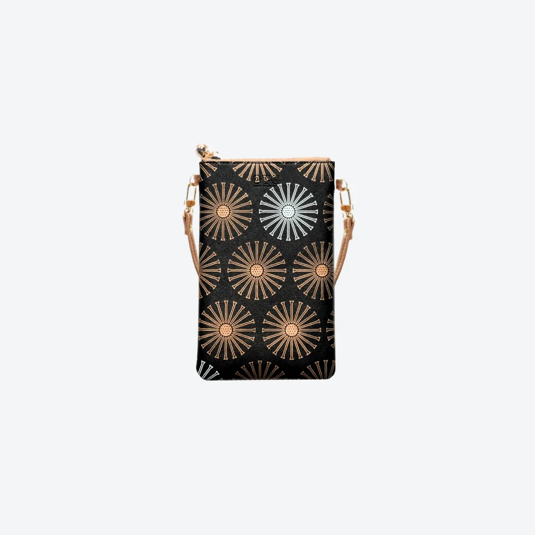 #1 Whitney Tee Crossbody Wristlet, front view