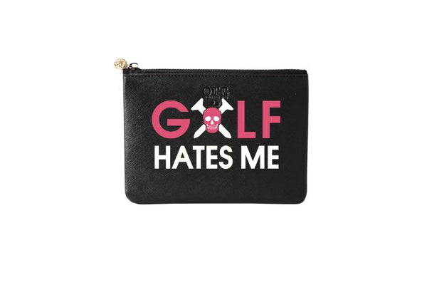 #2 Black Golf Hates Me Pouch