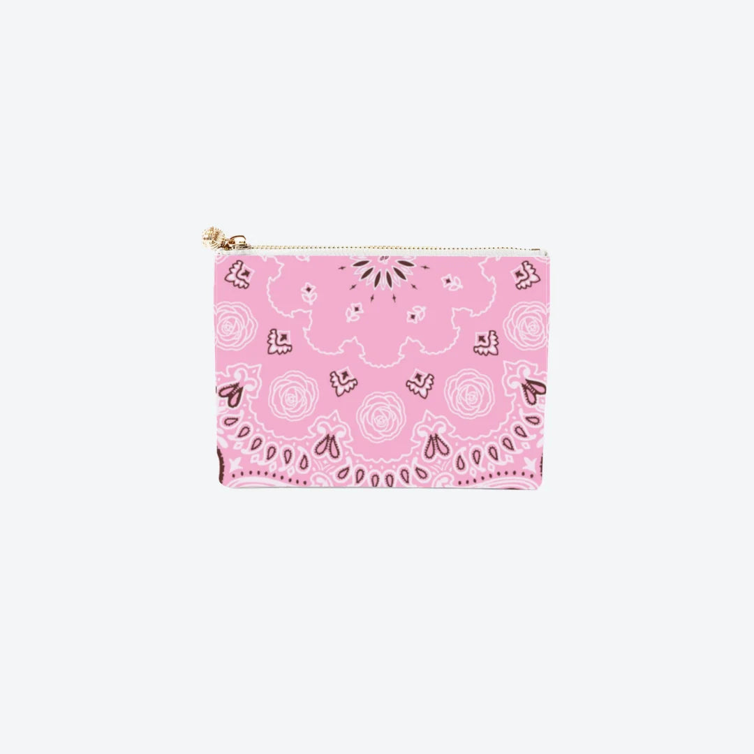 #2 Meeghan Bandana Pink Pouch