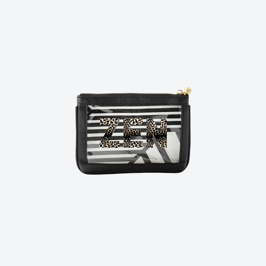 #2 Nudie Black Leopard Zen Pouch