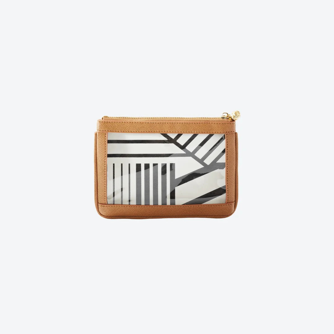 #2 Nudie Tan Pouch, front view
