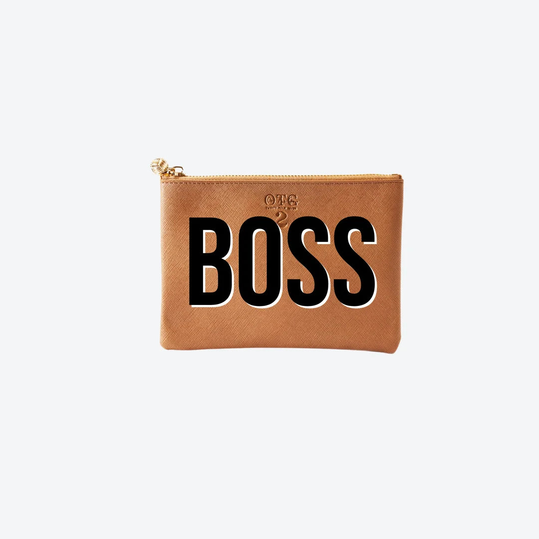 #2 Tan Boss Pouch