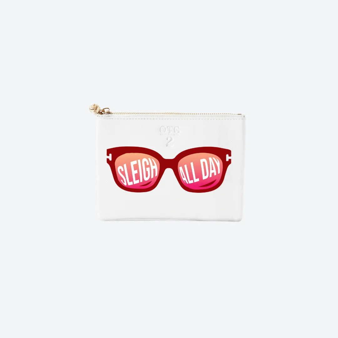 #2 White Sleigh Pouch