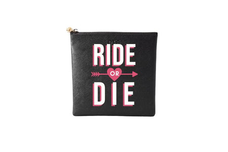 #3 Black Ride Die Pouch