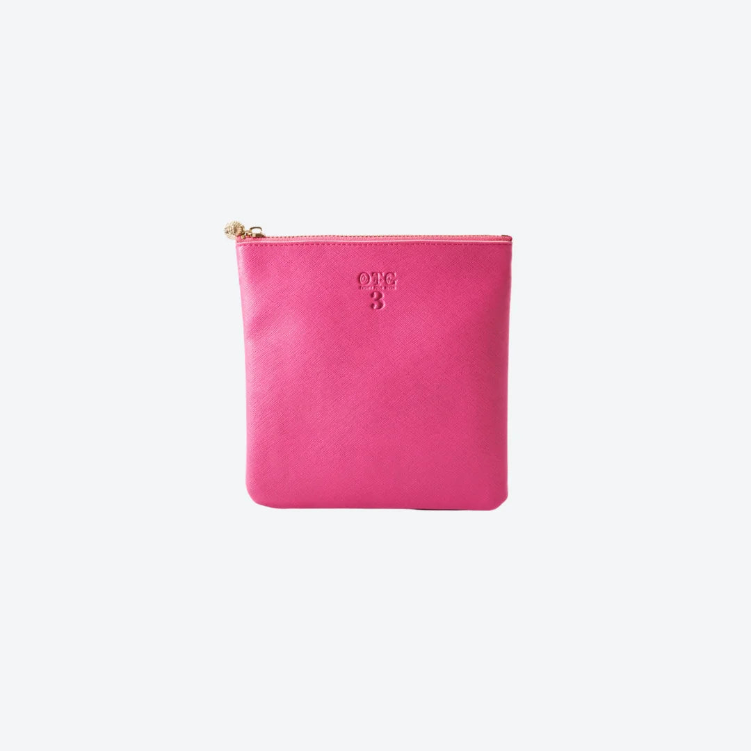 #3 Hot Pink Pouch, front view