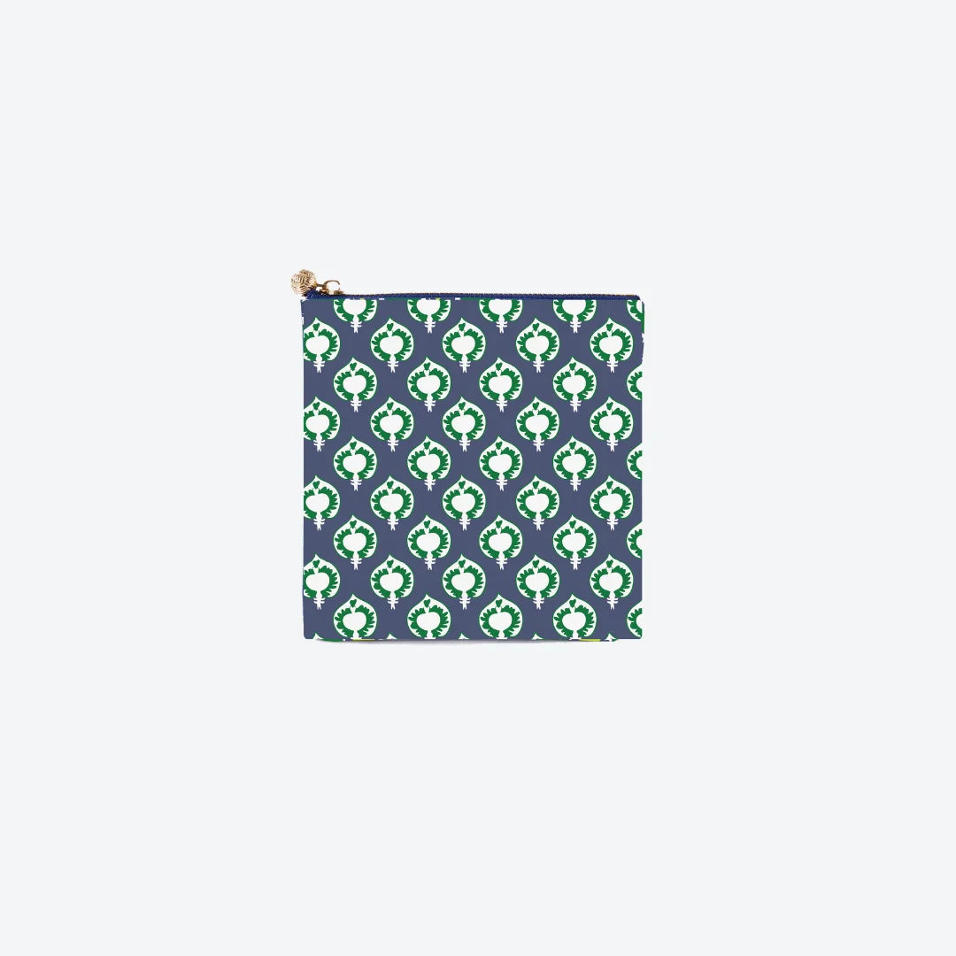 #3 Karolina Fan Navy Pouch