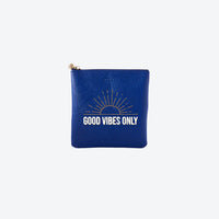 #3 Navy Good Vibes Pouch