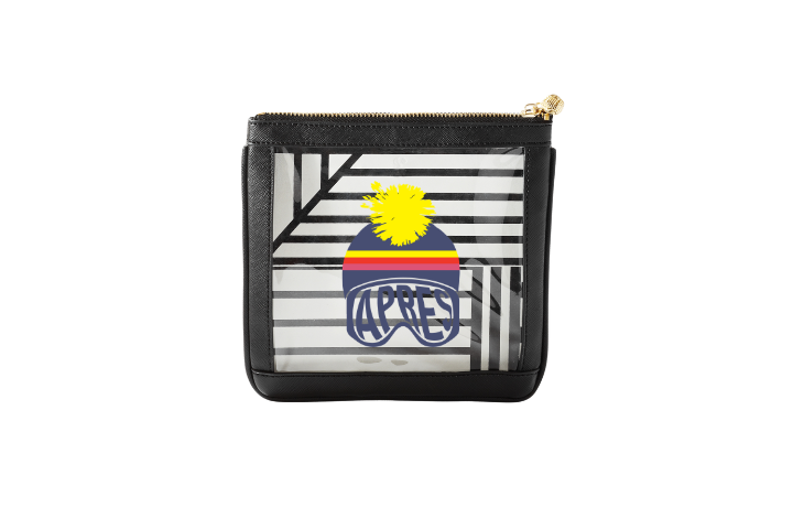 #3 Nudie Black Apres Ski Bunny Pouch