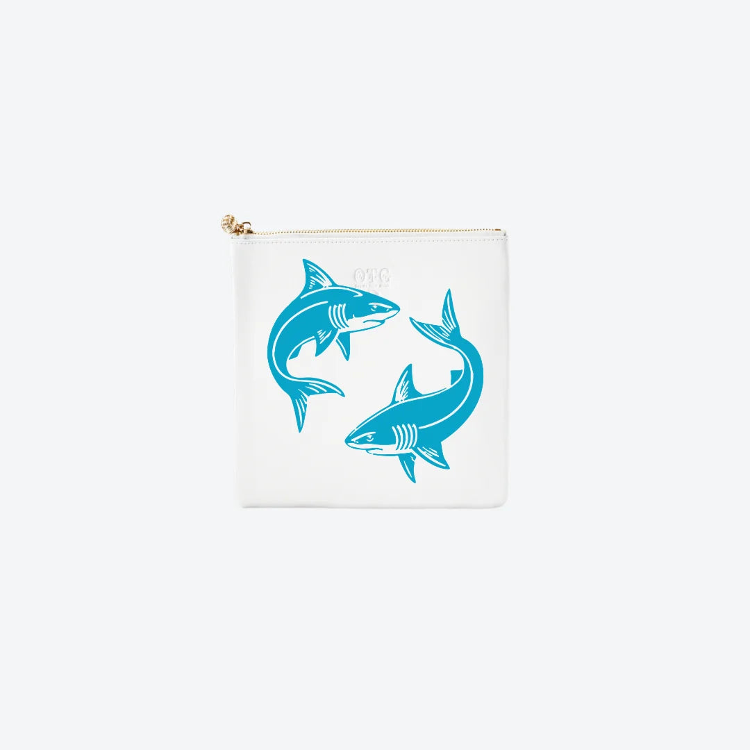 #3 White Shark Pouch
