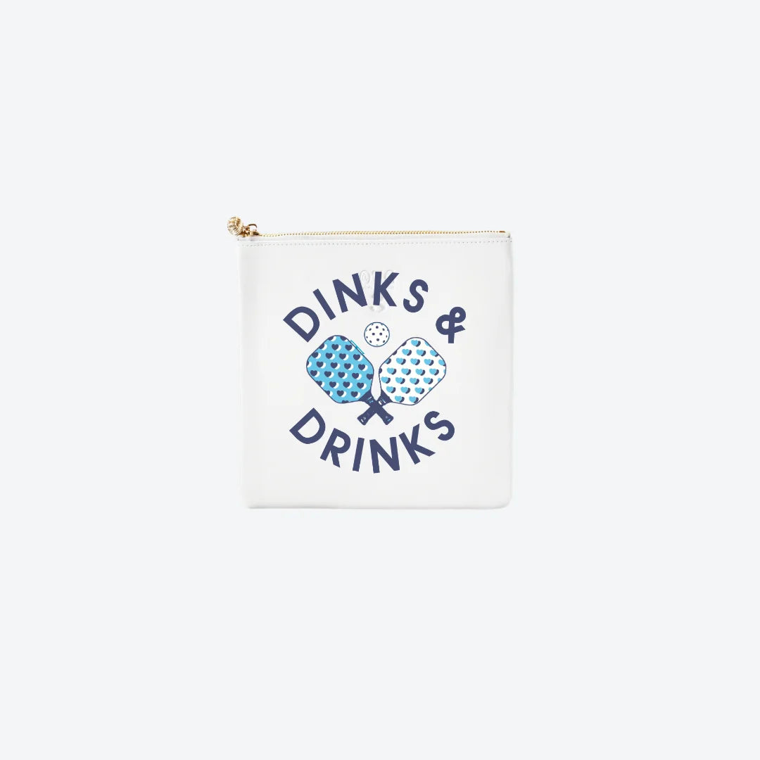 #3 White Dinks & Drinks Pouch