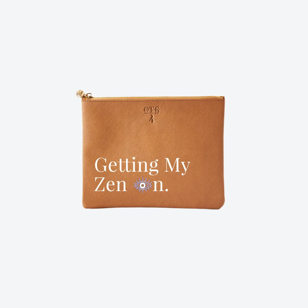 #4 Tan Zen Eye Pouch