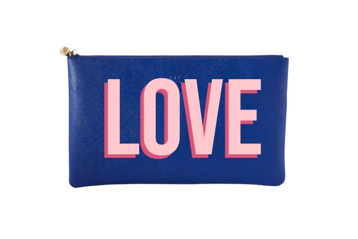 #5 Navy Love Clutch