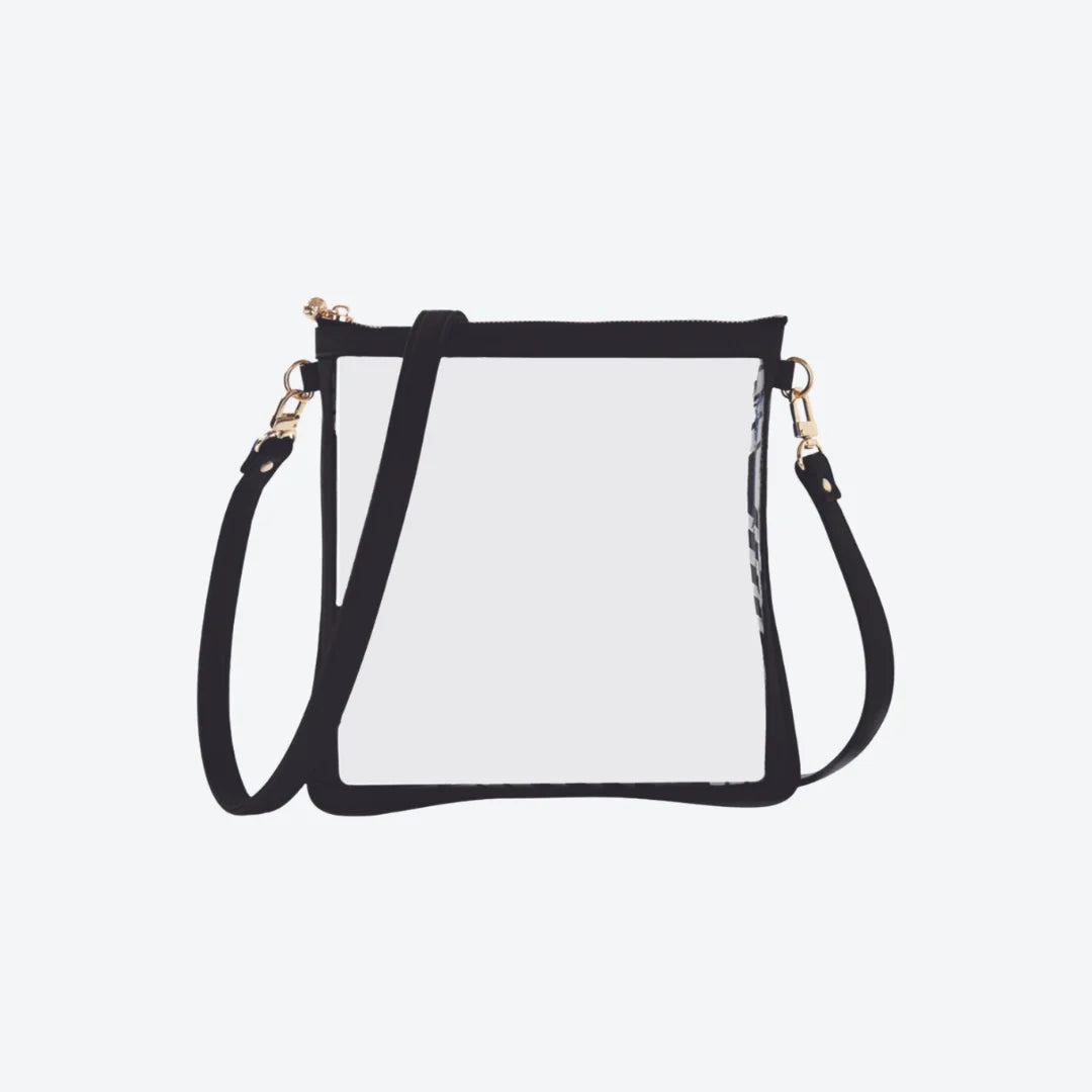 #6 Double Nudie Black Crossbody
