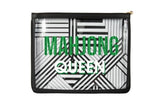#8 Nudie Black Mahjong Queen Pouch