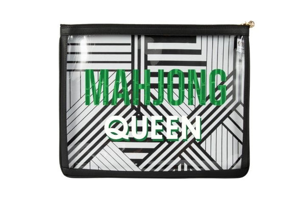 #8 Nudie Black Mahjong Queen Pouch