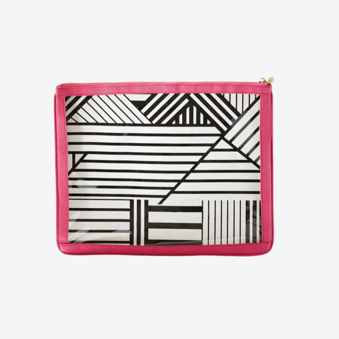 #8 Nudie Hot Pink Pouch, front view