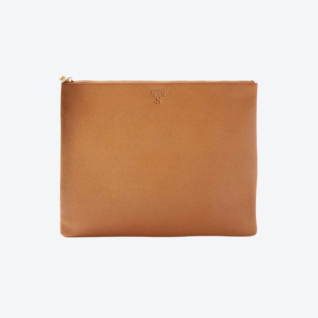 #8 Tan Pouch