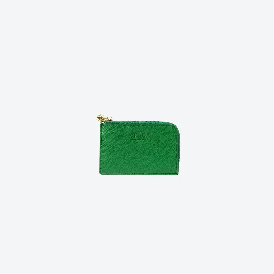 Card Case Green, front view