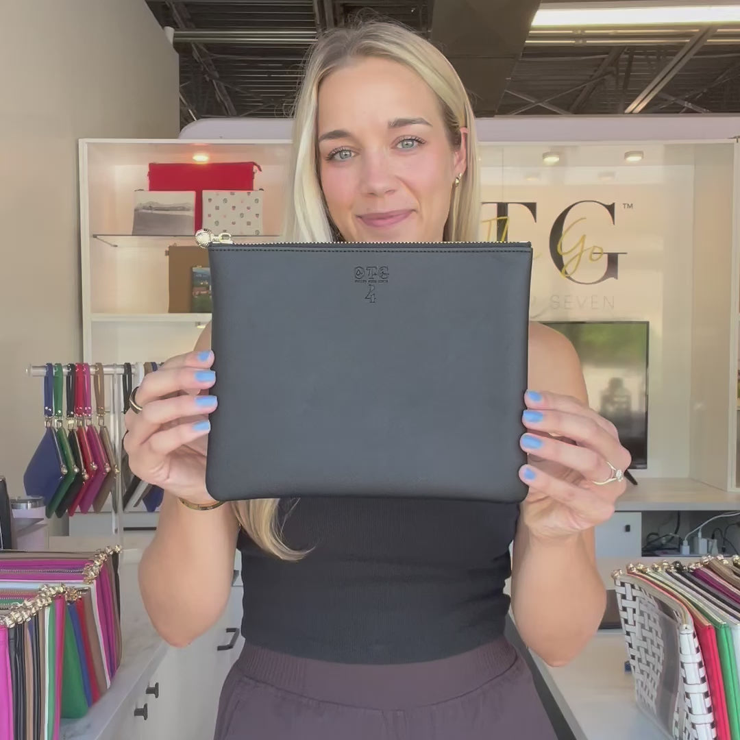 Load video: #4 Black Pouch