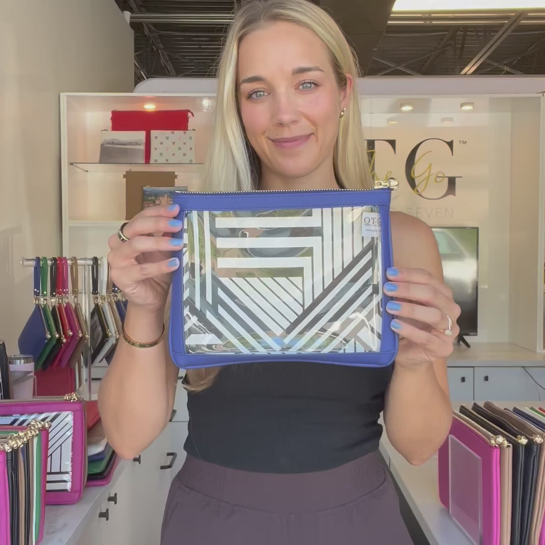 Load video: #4 Nudie Navy Pouch