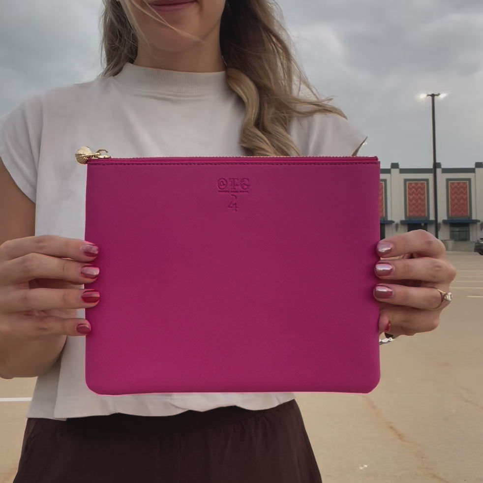 Load video: #4 Hot Pink Pouch