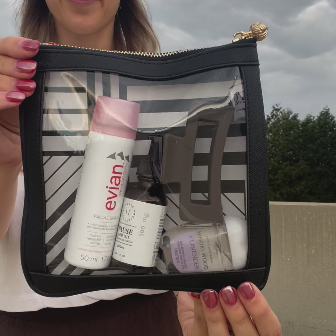 Load video: #3 Nudie Black Pouch