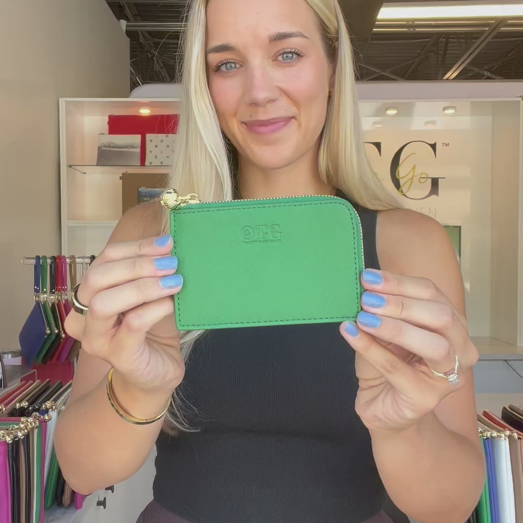 Load video: Card Case Green