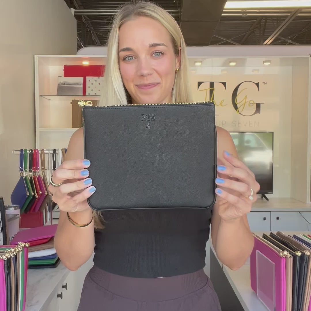 Load video: #4 Nudie Black Pouch