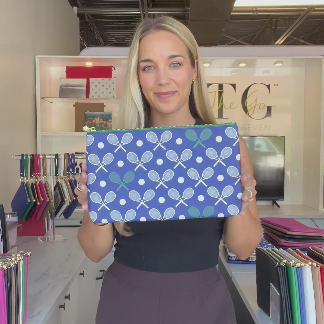 Load video: #5 Keyana Tennis Clutch