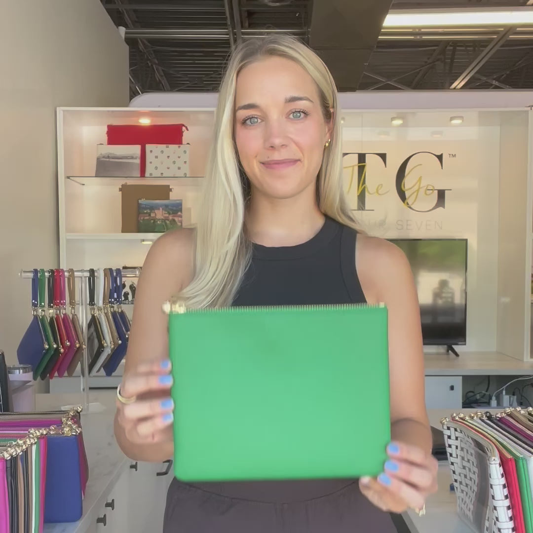 Load video: #4 Green Pouch