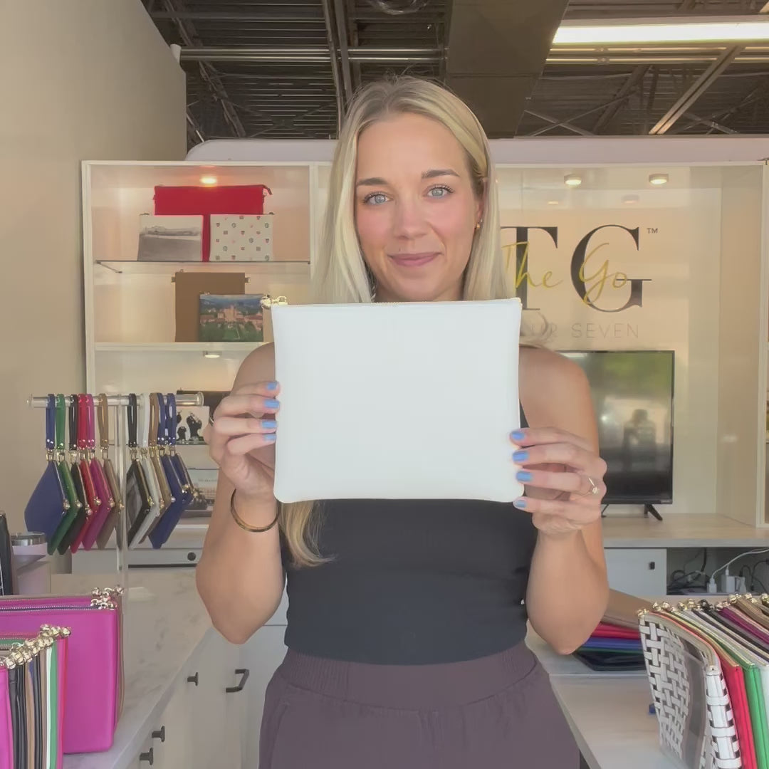 Load video: #4 White Pouch