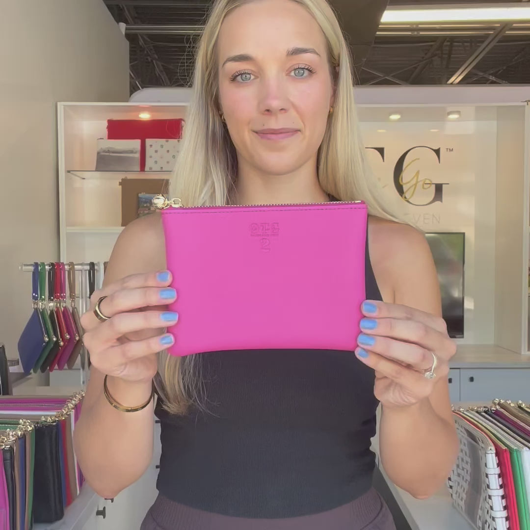 Load video: #2 Hot Pink Pouch